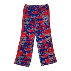 Adidas Originals Pants Missy Elliott Track  Pants Blue Red Camo